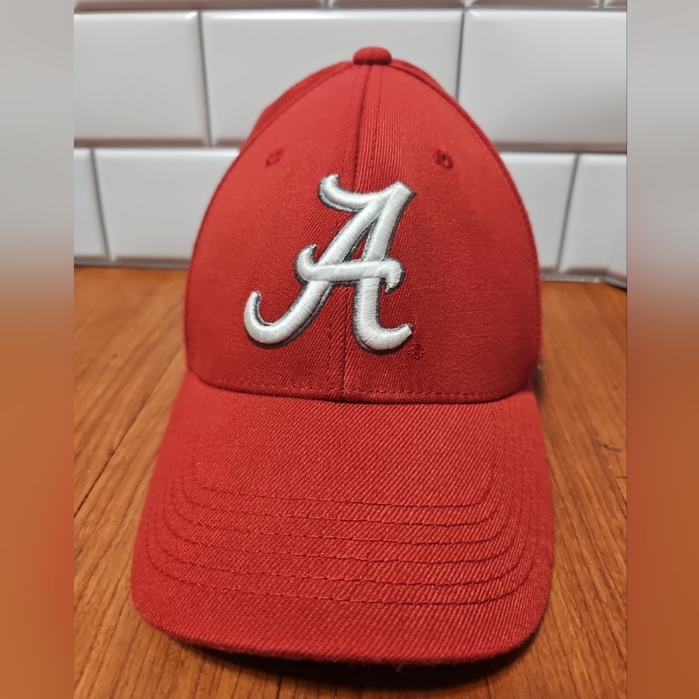 Alabama Crimson Tide Hat One-Fit Stretch Cap Top Of The World EUC